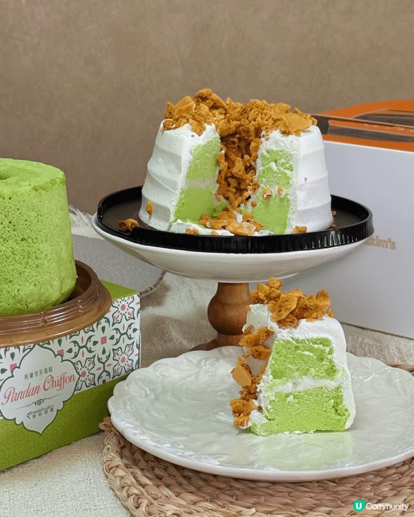 🍰美心西餅新登場🎉 最平$38人氣班蘭蛋糕🍃