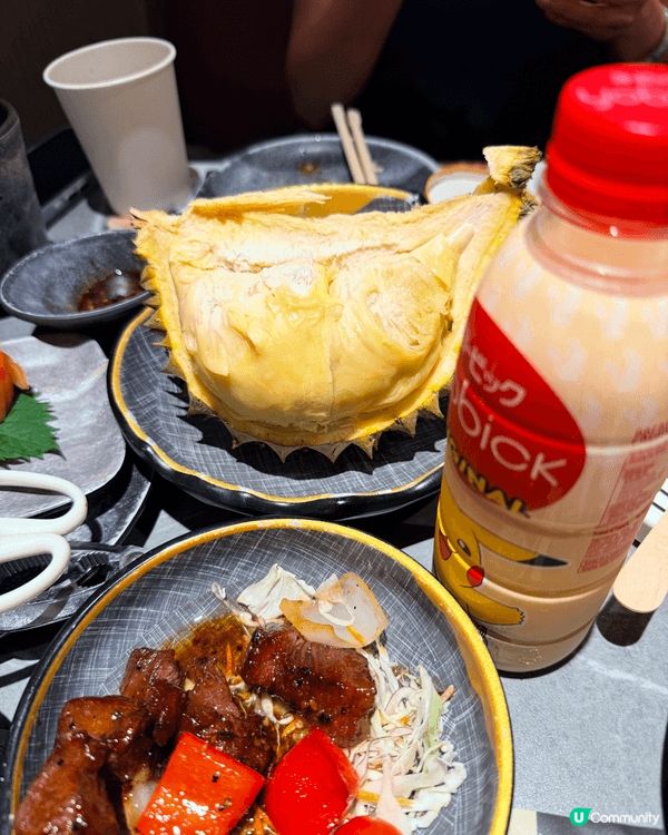 這輯照片主要分享日式放題餐廳的真實用餐體驗，內容包括特色菜式...