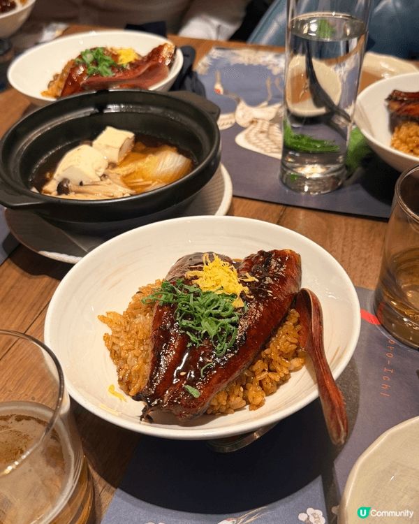 灣仔心一影，那天因團體包房，吃了刺身、壽司、壽喜燒、鰻魚飯，...