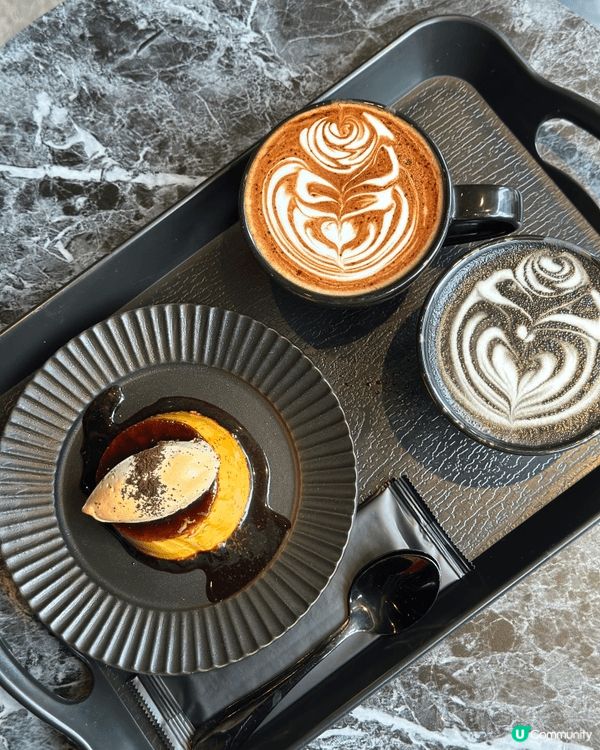 福岡LATTE ART MANIA，暗黑打卡風不需要排隊，咖...