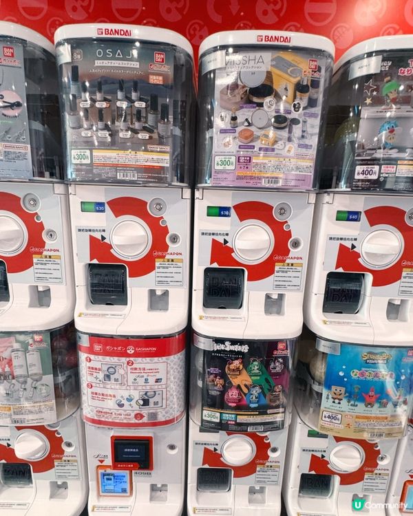 T1萬代扭蛋店24小時開放