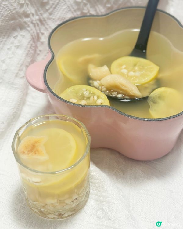 炎夏祛濕薏米水