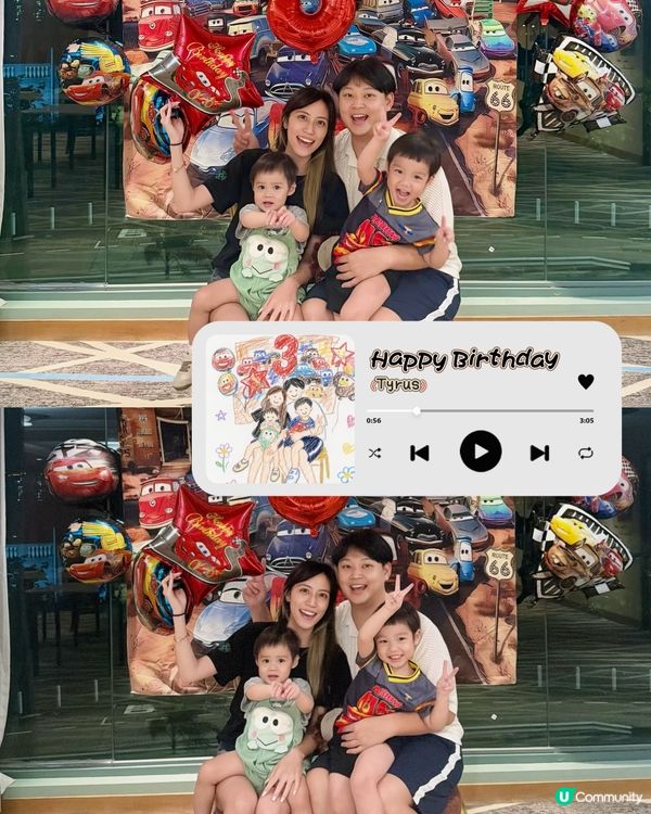 3歲生日快樂🎂🩷