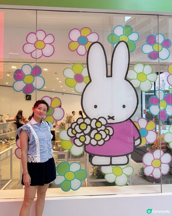 可愛😍Miffy 70 週年限定店！💐✨
