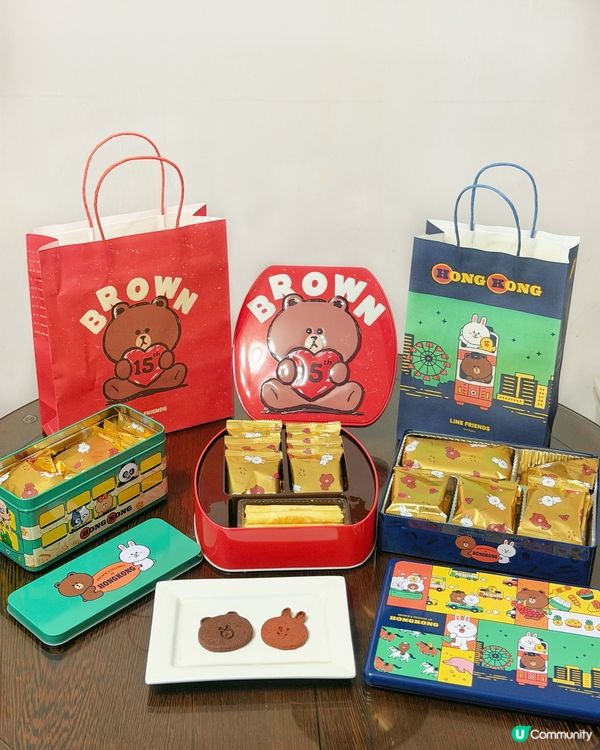 LINE FRIENDS BROWN 15週年💝