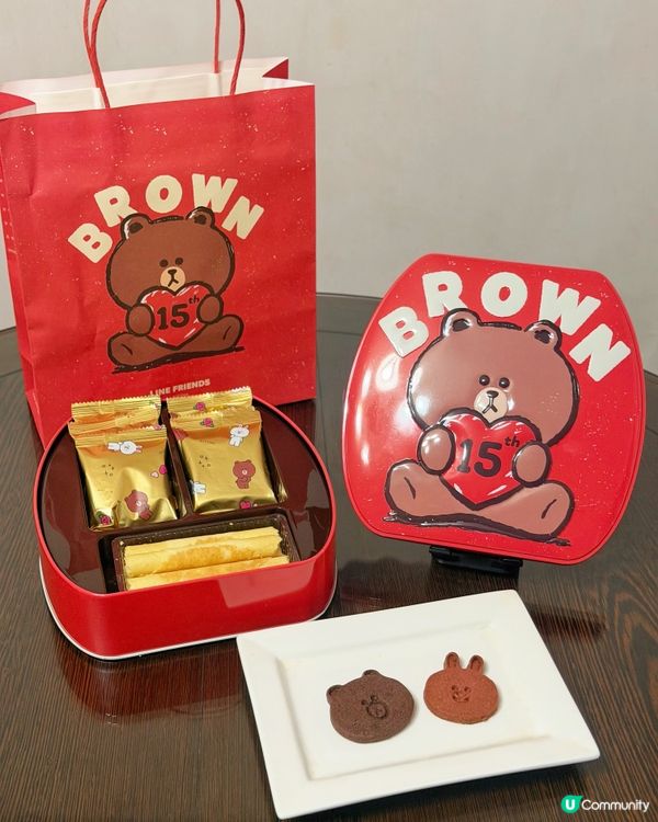 LINE FRIENDS BROWN 15週年💝
