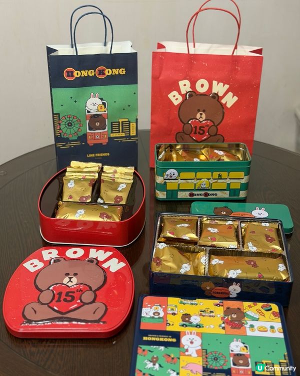 LINE FRIENDS BROWN 15週年💝