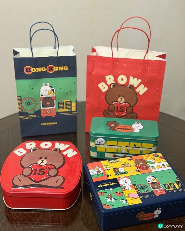 LINE FRIENDS BROWN 15週年💝