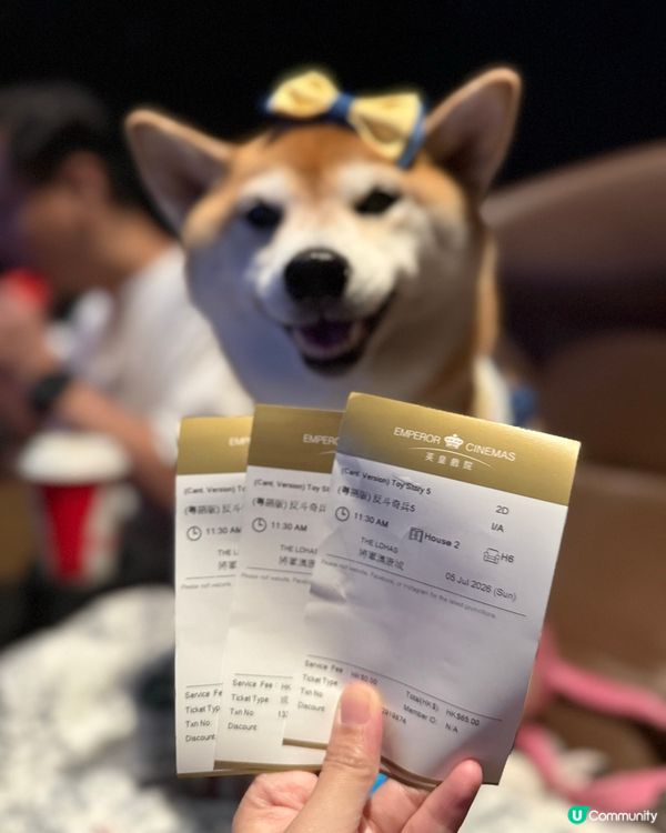 🎬紀錄一家三口入戲院睇戲🍿