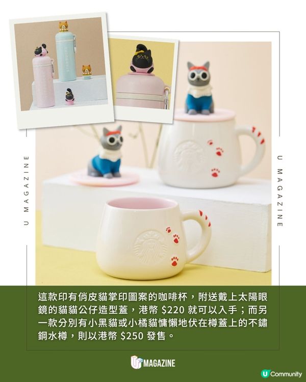 Starbucks全新星貓物語登陸香港🐈‍⬛🐈☕