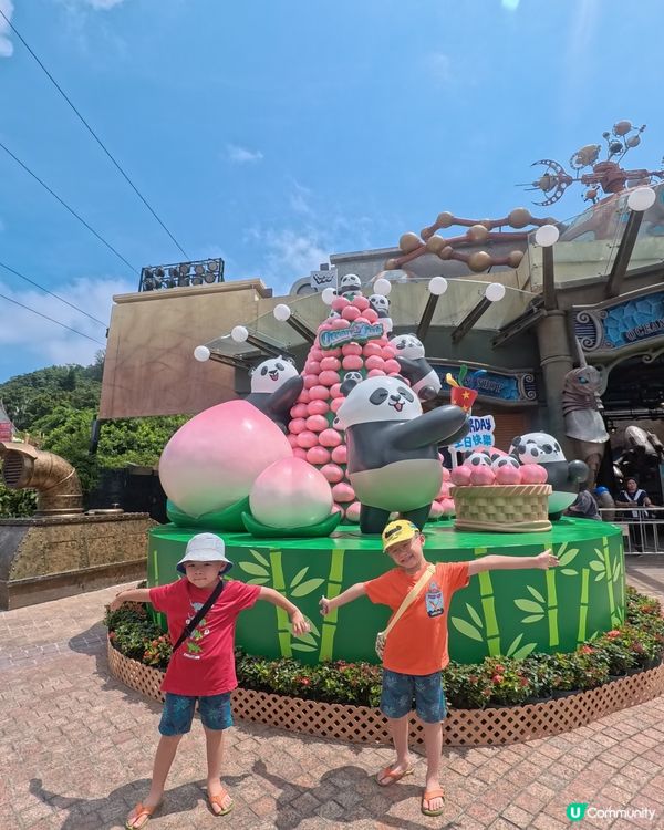 海洋公園變身熊貓樂園🐼