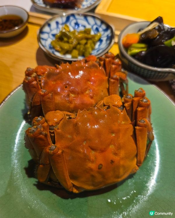 📍深圳必吃！蟹黃麵天花蟹黄金撈麵🦀

