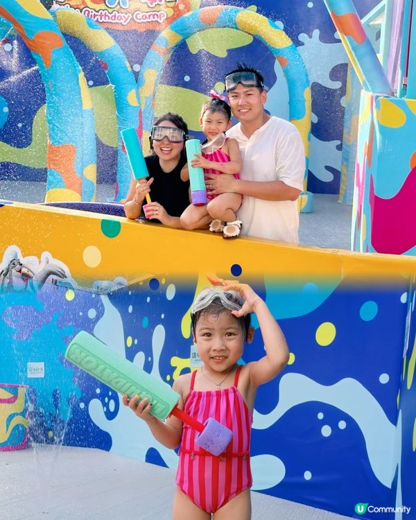 🐼熊貓生日Party  💦 #香港海洋公園