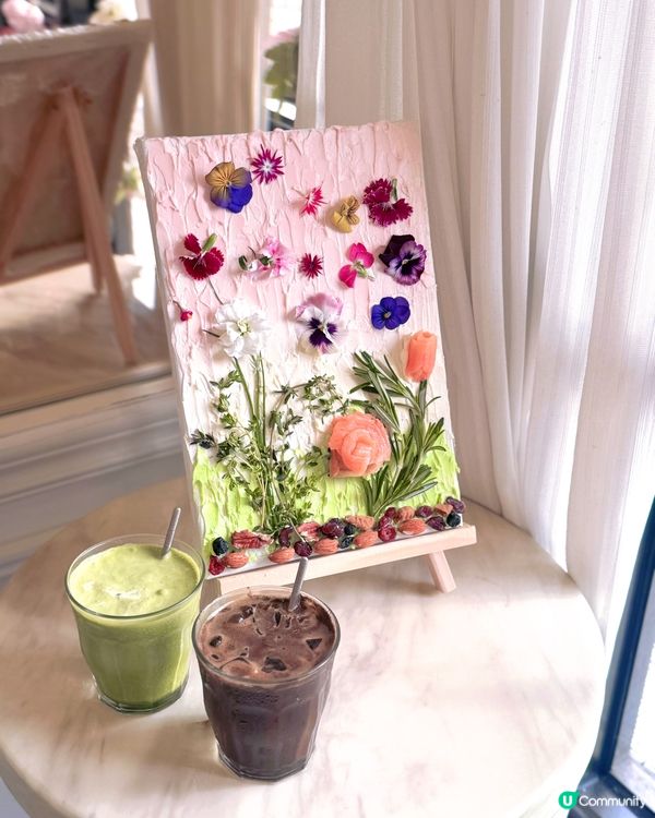 最近去了玩這個 Edible Cheese Canvas W...