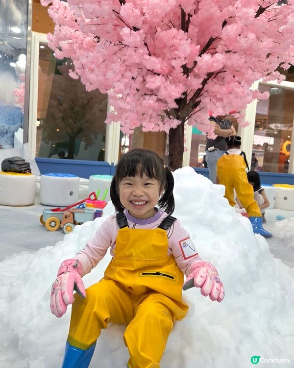 炎夏變雪國❄️小朋友玩瘋了！