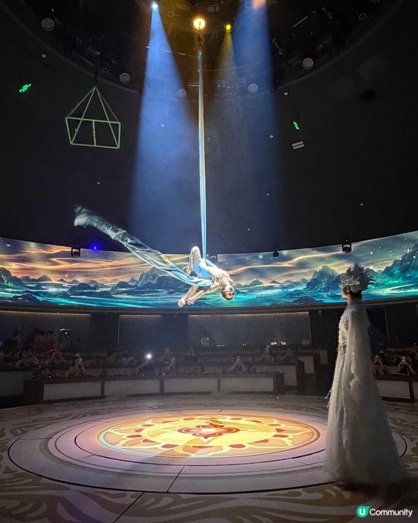深圳新開宮廷宴會餐廳🎉360°環幕光影+旋轉舞台欣賞七幕表演✨提供漢服體驗！