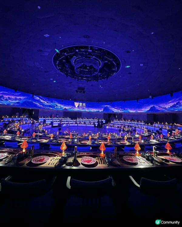 深圳新開宮廷宴會餐廳🎉360°環幕光影+旋轉舞台欣賞七幕表演✨提供漢服體驗！