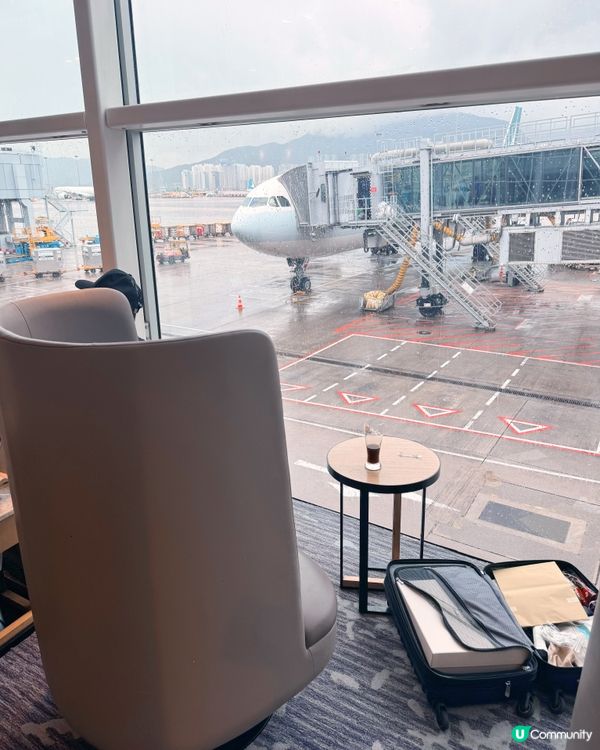香港機場🛬Plaza Premium Lounge🍷🍽️