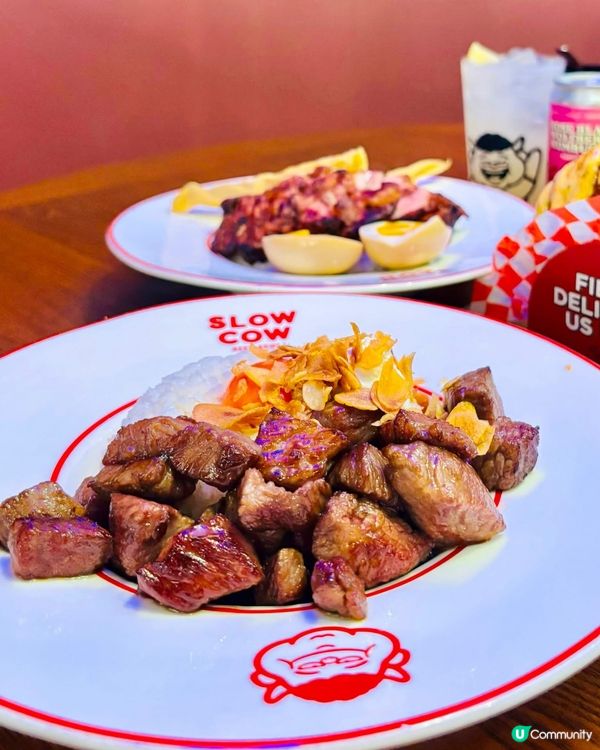 🥩 中環隱世牛魔王食堂😍｢SLOW COW｣爆汁 A4+ 日...