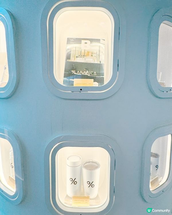機艙風🛬咖啡店體驗旅行感☕️