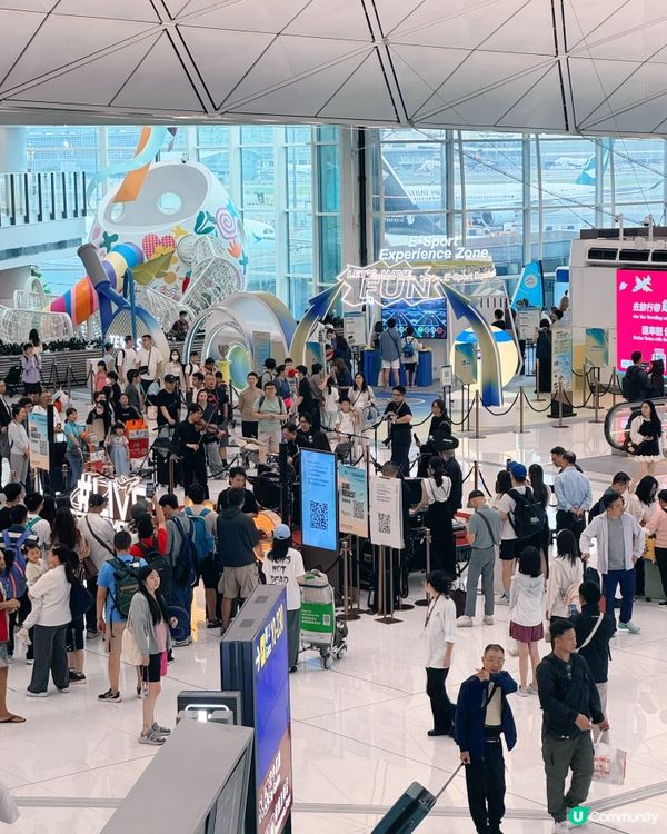機場等飛🛬也有音樂表演聽🎧🎶🎷🪗