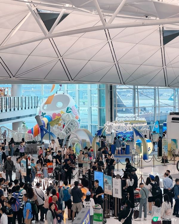 機場等飛🛬也有音樂表演聽🎧🎶🎷🪗