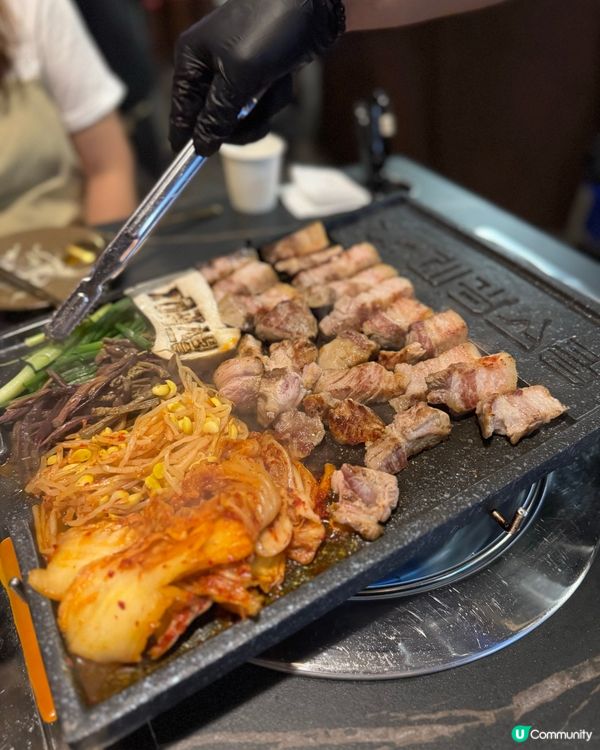 中環新開韓國燒肉店 超full