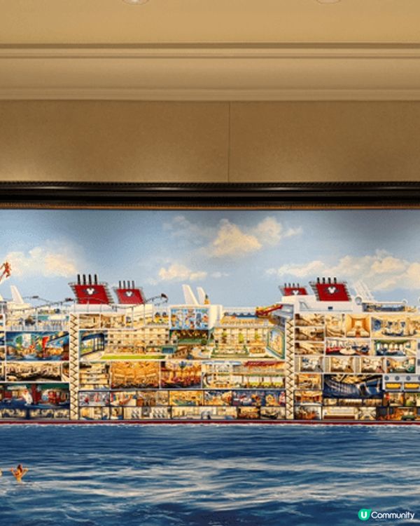 迪士尼郵輪Disney Cruise Adventure，四...