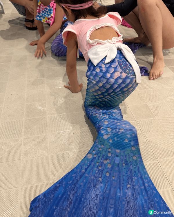 小小美人魚體驗 #Chill賞去大熊貓生日派對