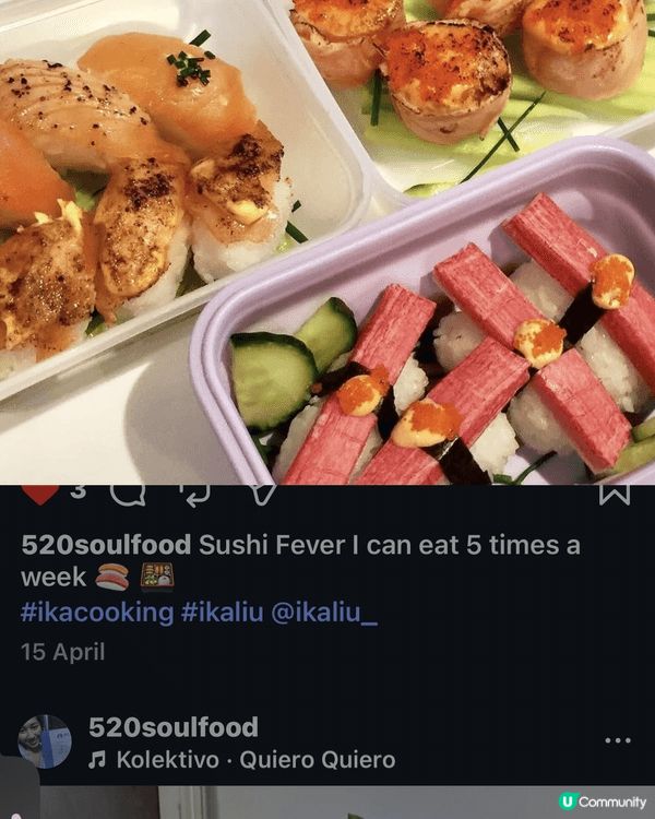 這是我的煮美食Instagram
