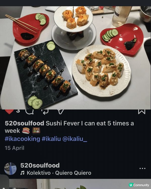 這是我的煮美食Instagram
