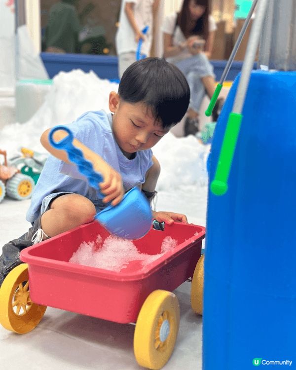 香港都有得玩真雪 ❄️ 唔使飛日本都影到「冰雪奇緣」！