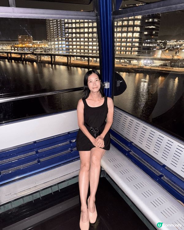 昂坪360 日與夜，首次纜車夜航睇機場夜景，早上坐水晶全景纜...