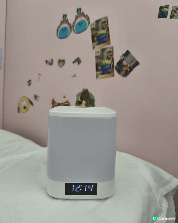 小夜燈連鐘，夜媽媽熄晒燈開著佢，可以留意到BB瞓覺情況，又可...