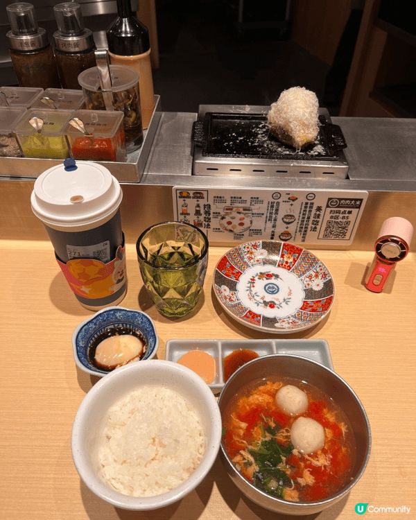 肉肉大米，片皮鴨，薯條配雜錦，