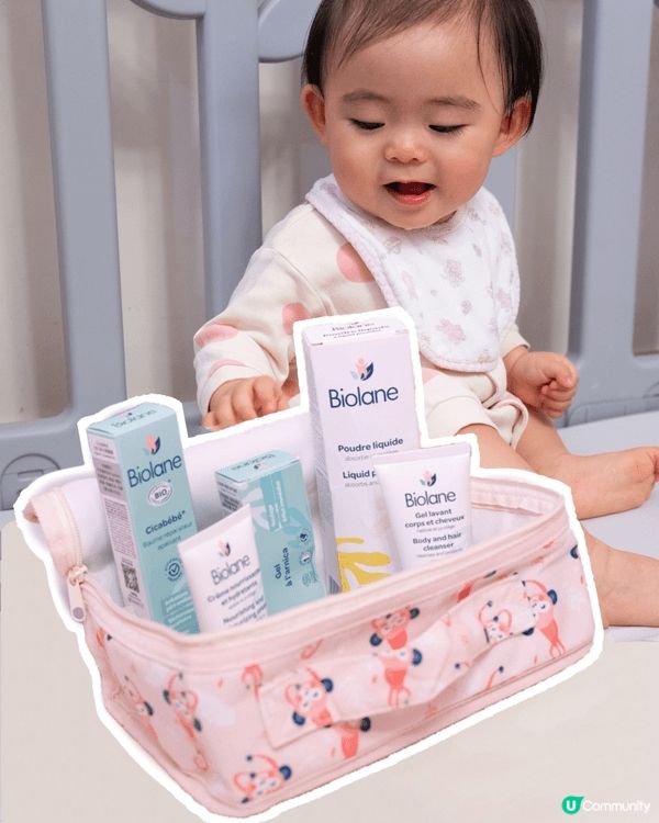 Avo B 由初生開始就一直用 Biolane 產品