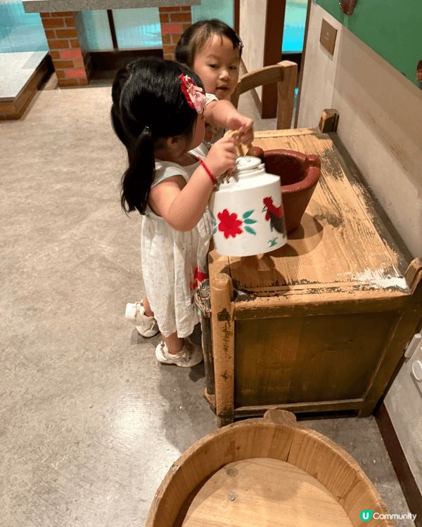 沙田文化博物館，有個位置好啱小朋友玩，裡面好多親子遊戲