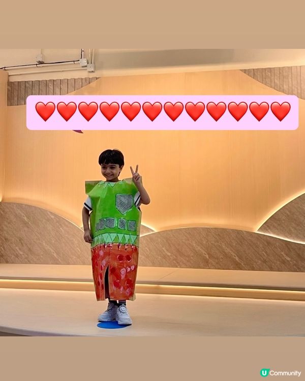 第一次設計新衣👕✨！