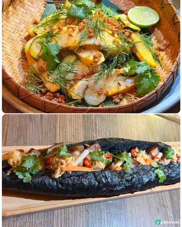 🥖 20吋黑色巨無霸三文治!🇻🇳圓方打卡越南菜