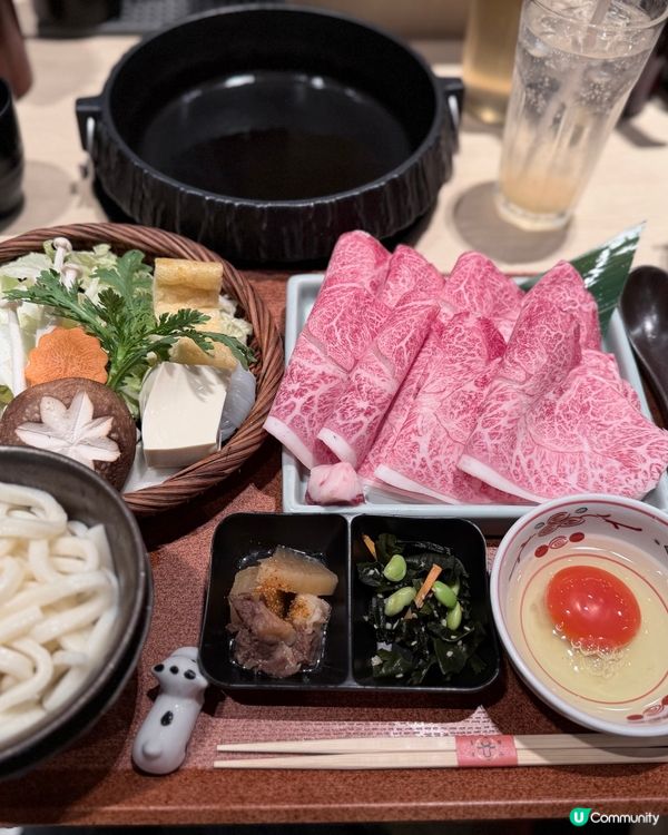 收工飯！尖沙咀壽喜燒好好味😋✨