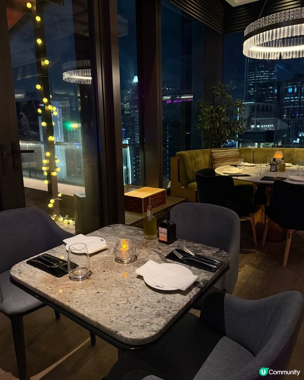 🥂🌃中環24樓高空約會首選！🥩✨