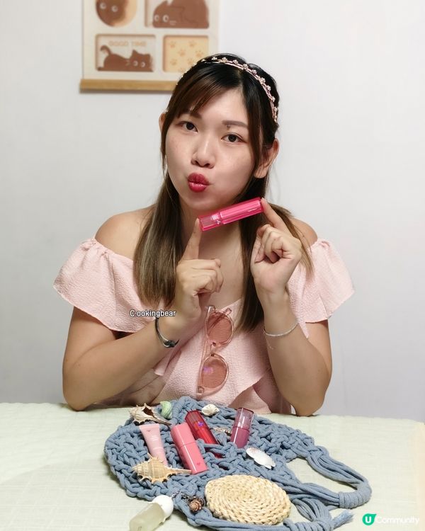 夏日水光唇✨打造精緻妝容💄