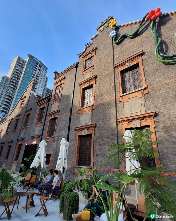 上海張園，老建築新街區，時空穿梭！✨