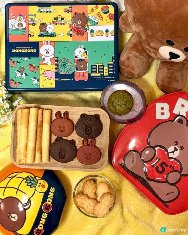 Line friends 與奇華香港手信🍰 粉絲必入手😍
