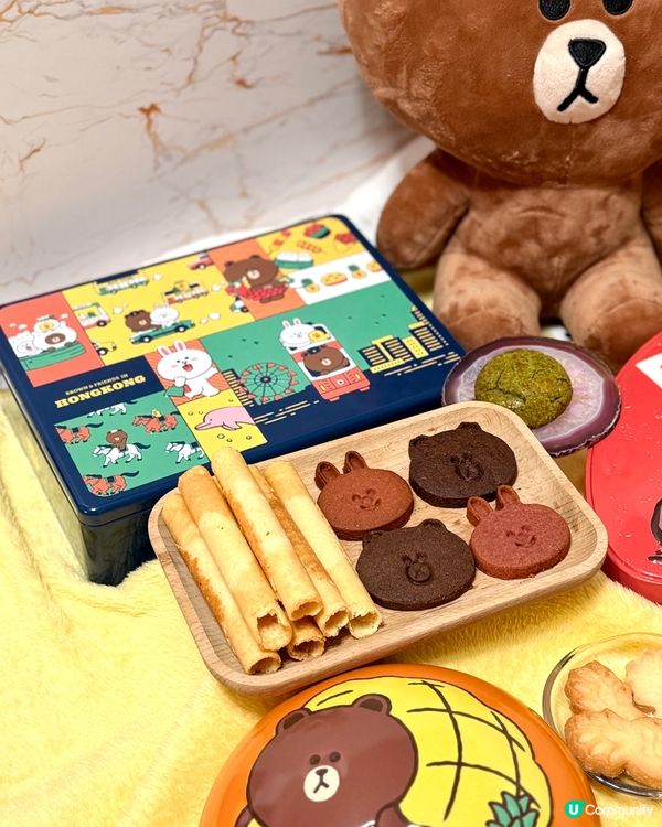 Line friends 與奇華香港手信🍰 粉絲必入手😍
