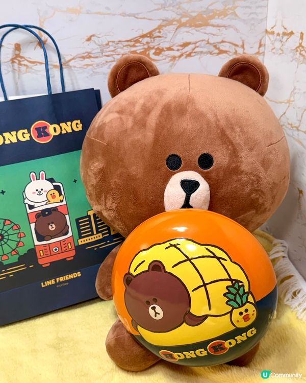 Line friends 與奇華香港手信🍰 粉絲必入手😍