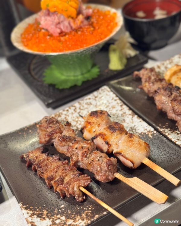 銅鑼灣$50/3串必追加串燒🍢抵食