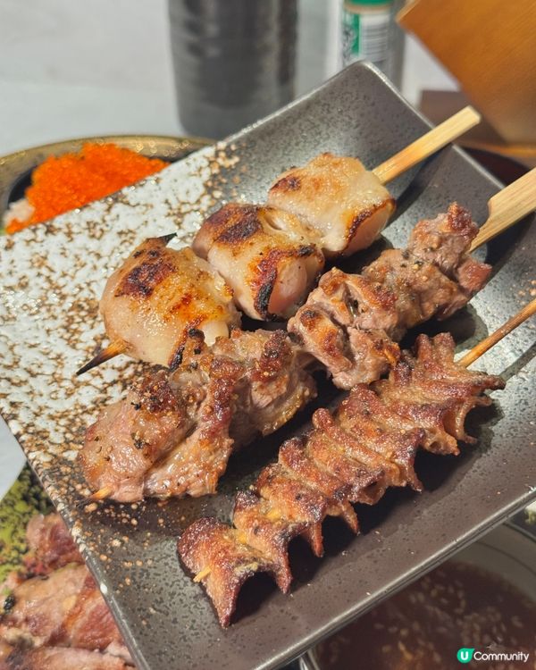 銅鑼灣$50/3串必追加串燒🍢抵食