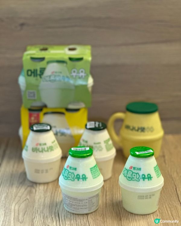 🍌🍈韓國樽仔奶超多種食法 大推雪到變沙冰