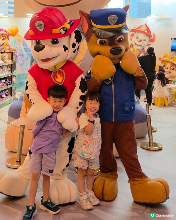 嘩！阿奇 4 米高 🤩 陪你過暑假 🐶